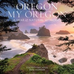 Oregon My Oregon Wall Calendar 2024 - Workman Calendars; Photo Cascadia