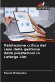 Valutazione critica del caso della gestione delle prestazioni in Lafarge Zim