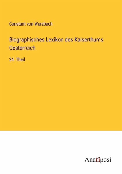 Biographisches Lexikon des Kaiserthums Oesterreich