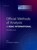 Official Methods of Analysis of AOAC INTERNATIONAL (eBook, ePUB)