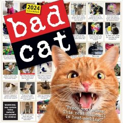 Bad Cat Wall Calendar 2024 - Workman Calendars