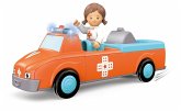 SIKU 0125 - Toddys Anna Amby, Rettungsdienst/Krankenwagen mit Figur, Click&Play