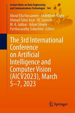 Cover The 3rd International Conference on Artificial Intelligence and Computer Vision (AICV2023), March 5-7, 2023 (eBook, PDF)