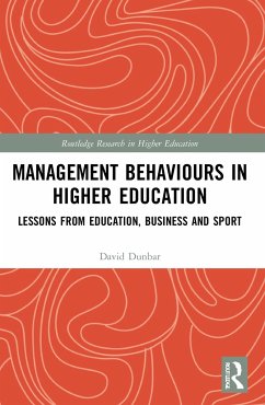 Management Behaviours in Higher Education - Dunbar, David