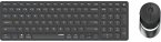 Rapoo 9750M Dunkelgrau QWERTZ Kabelloses Multi-Mode-Deskset