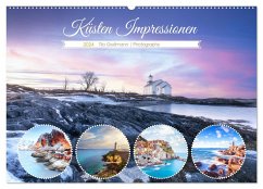 Küsten Impressionen (Wandkalender 2024 DIN A2 quer), CALVENDO Monatskalender - Grellmann Photography, Tilo