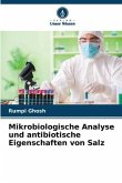 Mikrobiologische Analyse und antibiotische Eigenschaften von Salz