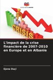 L'impact de la crise financière de 2007-2010 en Europe et en Albanie