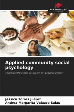 Applied community social psychology - Torres Juárez, Jessica;Velazco Salas, Andrea Margarita