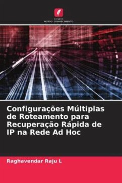 Cover Configurações Múltiplas de Roteamento para Recuperação Rápida de IP na Rede Ad Hoc