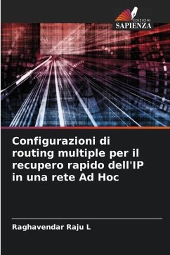 Configurazioni di routing multiple per il recupero rapido dell'IP in una rete Ad Hoc - L, Raghavendar Raju