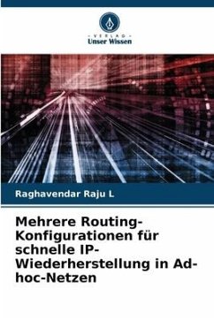 Mehrere Routing-Konfigurationen für schnelle IP-Wiederherstellung in Ad-hoc-Netzen - L, Raghavendar Raju