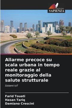 Allarme precoce su scala urbana in tempo reale grazie al monitoraggio della salute strutturale - Touati, Farid;Tariq, Hasan;Crescini, Damiano