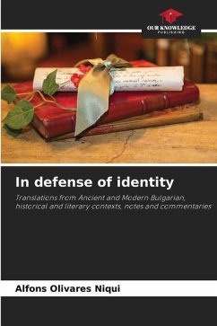 In defense of identity - Olivares Niqui, Alfons