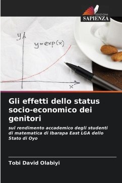 Gli effetti dello status socio-economico dei genitori - Olabiyi, Tobi David