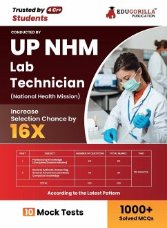 UP NHM Lab Technician Book 2023 (English Edition) - 10 Full Length Mock Tests (1000 Solved Questions) with Free Access to Online Tests - Edugorilla Prep Experts