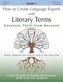 How to Create Language Experts with Literary Terms Grade 1