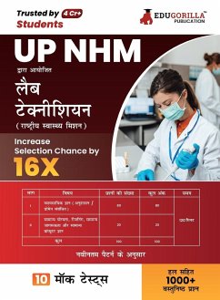 UP NHM Lab Technician Book 2023 (Hindi Edition) - 10 Full Length Mock Tests (1000 Solved Questions) with Free Access to Online Tests - Edugorilla Prep Experts