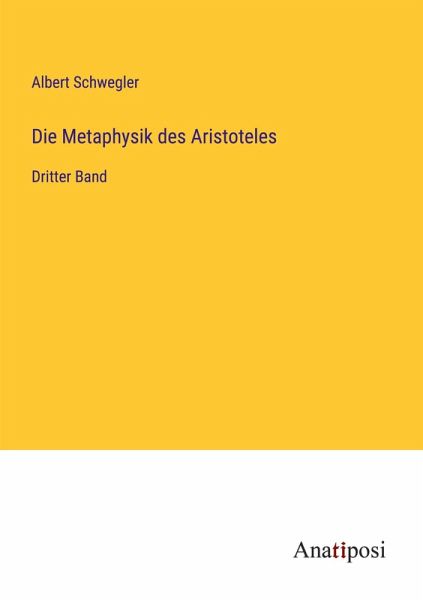 Die Metaphysik des Aristoteles