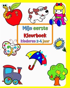Cover Mijn eerste Kleurboek, kinderen 2-4 jaar