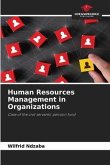 Human Resources Management in Organizations
