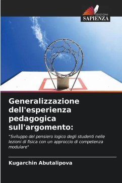 Generalizzazione dell'esperienza pedagogica sull'argomento: - Abutalipova, Kugarchin