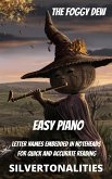 The Foggy Dew for Easy Piano (eBook, ePUB)