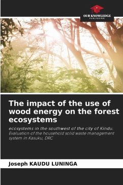 The impact of the use of wood energy on the forest ecosystems - KAUDU LUNINGA, Joseph