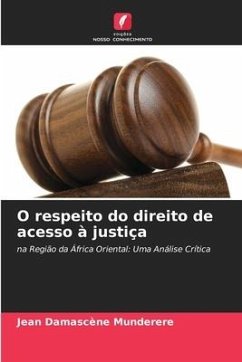 O respeito do direito de acesso à justiça - Munderere, Jean Damascene