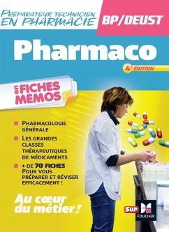 Cover Pharmacologie - BP préparateur en Pharmacie 4e édition (eBook, ePUB)