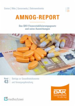 AMNOG-Report 2023 - Greiner, Wolfgang;Witte, Julian;Gensorowsky, Daniel