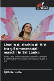 Livello di rischio di HIV tra gli omosessuali maschi in Sri Lanka