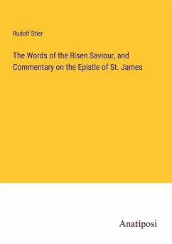 The Words of the Risen Saviour, and Commentary on the Epistle of St. James - Stier, Rudolf