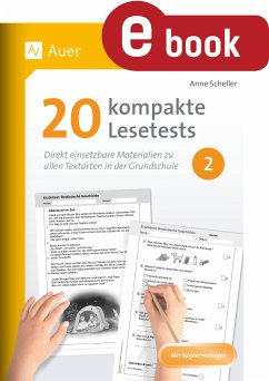 20 kompakte Lesetests für Klasse 2 (eBook, PDF) - Scheller, Anne