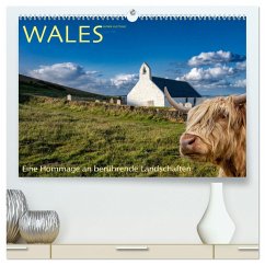 Wales - Eine Hommage an berührende Landschaften (hochwertiger Premium Wandkalender 2024 DIN A2 quer), Kunstdruck in Hochglanz