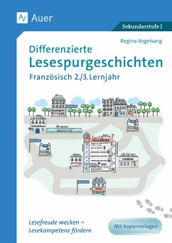 Differenzierte Lesespurgeschichten Französisch 2-3 (eBook, PDF) - Vogelsang, Regina