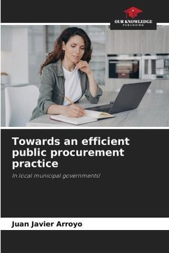 Towards an efficient public procurement practice - Arroyo, Juan Javier