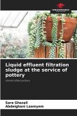 Liquid effluent filtration sludge at the service of pottery