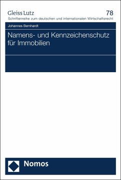 Namens- und Kennzeichenschutz für Immobilien (eBook, PDF) - Bernhardt, Johannes