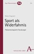 Sport als Widerfahrnis (eBook, PDF) - Bild 1