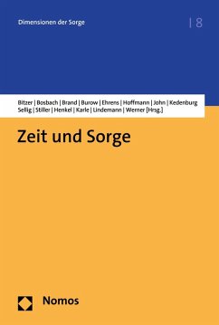 Zeit und Sorge (eBook, PDF)