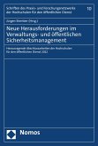 Neue Herausforderungen im Verwaltungs- und öffentlichen Sicherheitsmanagement (eBook, PDF)