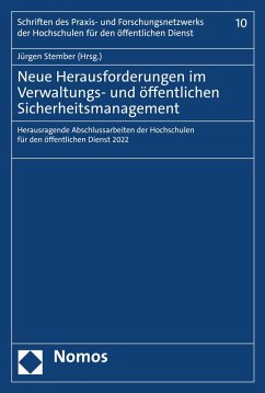 Neue Herausforderungen im Verwaltungs- und öffentlichen Sicherheitsmanagement (eBook, PDF)