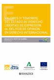 Valores (y temores) del Estado de Derecho: libertad de expresión vs. delitos de opinión en Derecho internacional (eBook, ePUB)