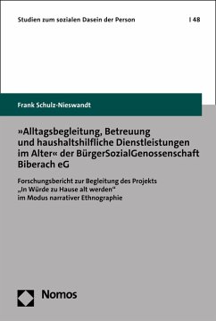 Cover »Alltagsbegleitung, Betreuung und haushaltshilfliche Dienstleistungen im Alter« der BürgerSozialGenossenschaft Biberach eG (eBook, PDF)