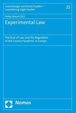 Cover Experimental Law (eBook, PDF)