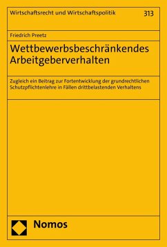 Wettbewerbsbeschränkendes Arbeitgeberverhalten (eBook, PDF) - Preetz, Friedrich