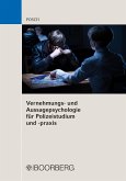 Vernehmungs- und Aussagepsychologie für Polizeistudium und -praxis (eBook, PDF)