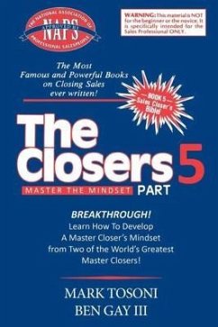 Cover Master the Closers Mindset Breakthrough (eBook, ePUB)