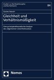 Gleichheit und Verhältnismäßigkeit (eBook, PDF)